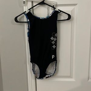 Plum Flip Side Gymnastics Leotard